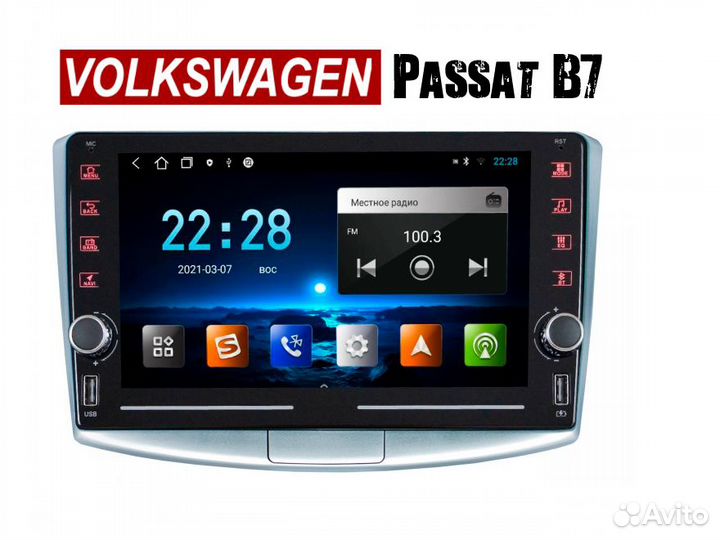Topway ts18 Volkswagen Passat b6/b7 LTE CarPlay 2