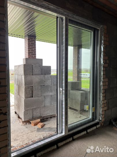 Алюминиевые раздвижные двери, порталы