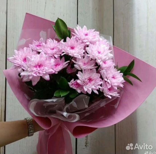 Хризантема букет с доставкой