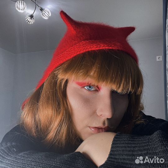 Кошачий Чепчик Red Devil