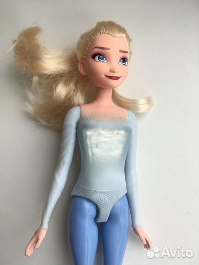Кукла Hasbro Frozen 2 Морская Эльза + тарелка