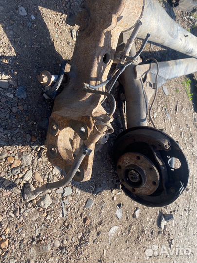 Задняя балка opel astra g универсал диски