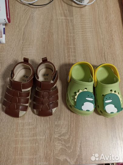 Обувь на девочку и мальчика летняя 19-20