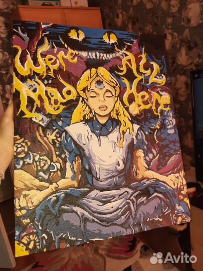 Картина Алиса в стране чудес