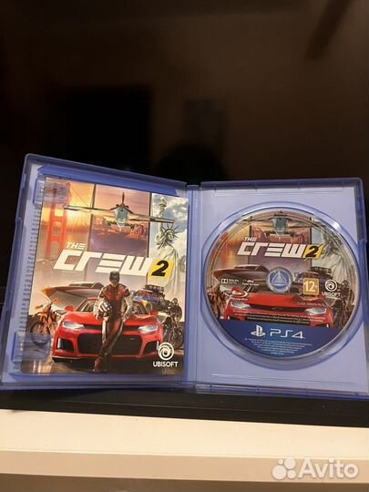 Диск The crew 2 ps4