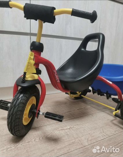 Детский трехколесный велосипед puky