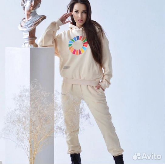 Спортивный костюм женский теплый