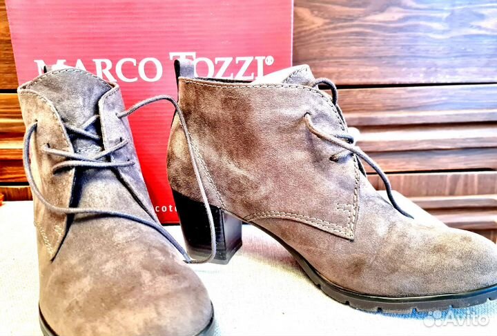 Ботильоны демисезонные женские 38 текстиль