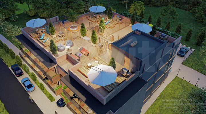 2-к. квартира, 55,5 м² (Грузия)