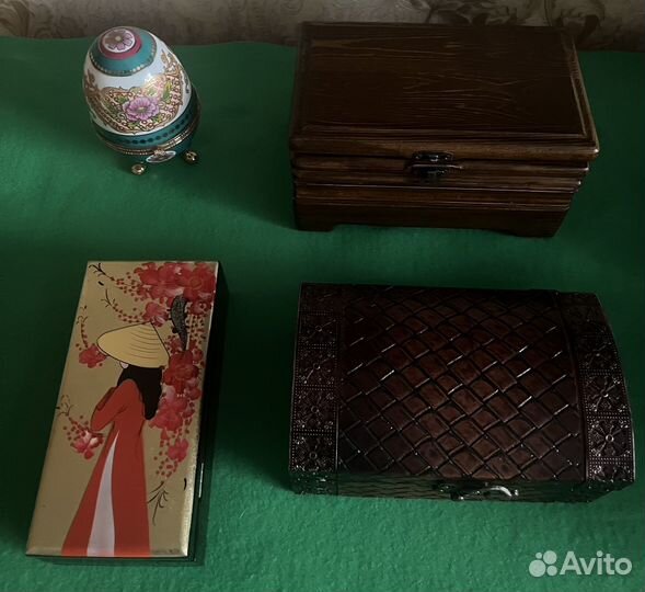 Шкатулки разные