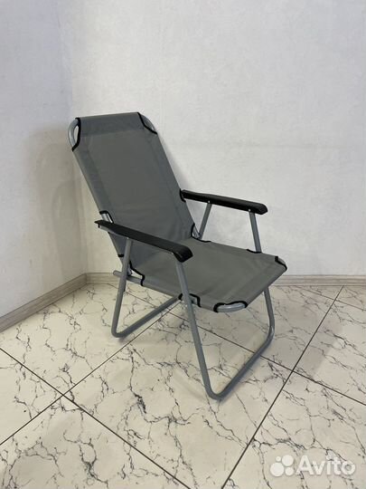 Стул шезлонг складной туристический