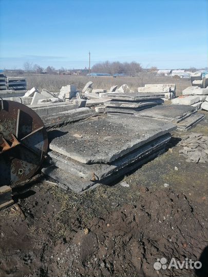 Плита дорожная б/у