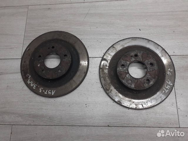 Диски тормозные задние Mitsubishi