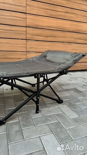 Раскладушка с матрасом