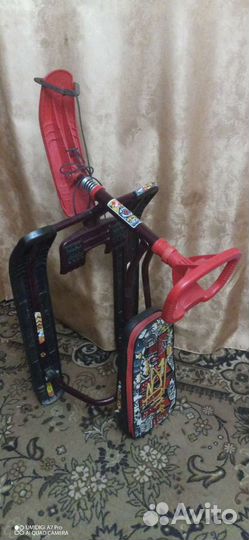 Детский снегокат. Тимка