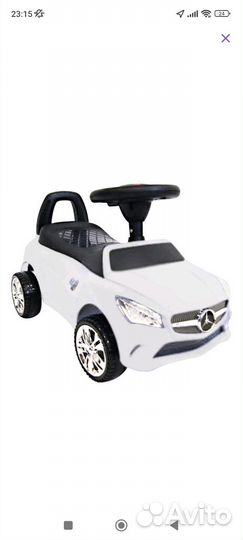 Машинка каталка толокар mercedes