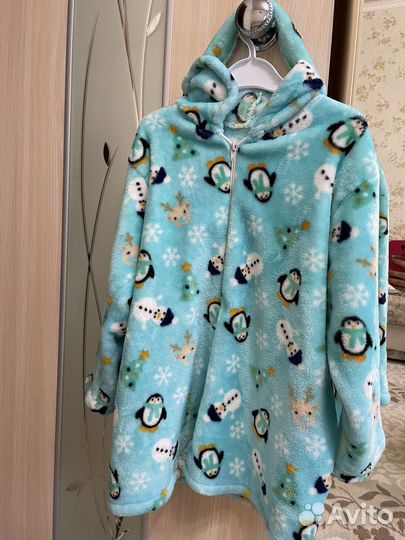 Халат плюшевый на девочку