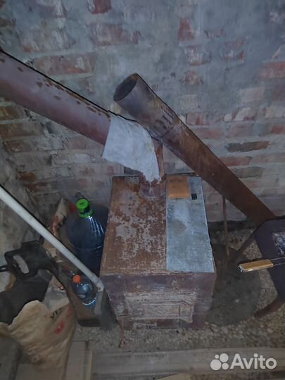 Печь буржуйка для гаража