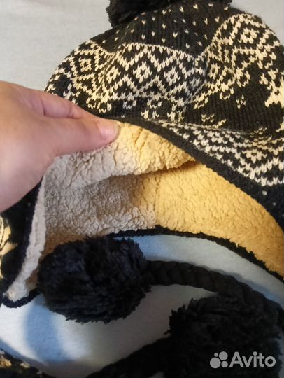 Комплект шапка и шарф новый женский