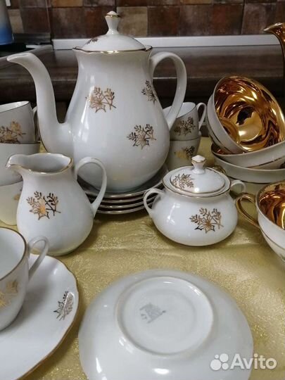 Сервиз чайный и кофейный