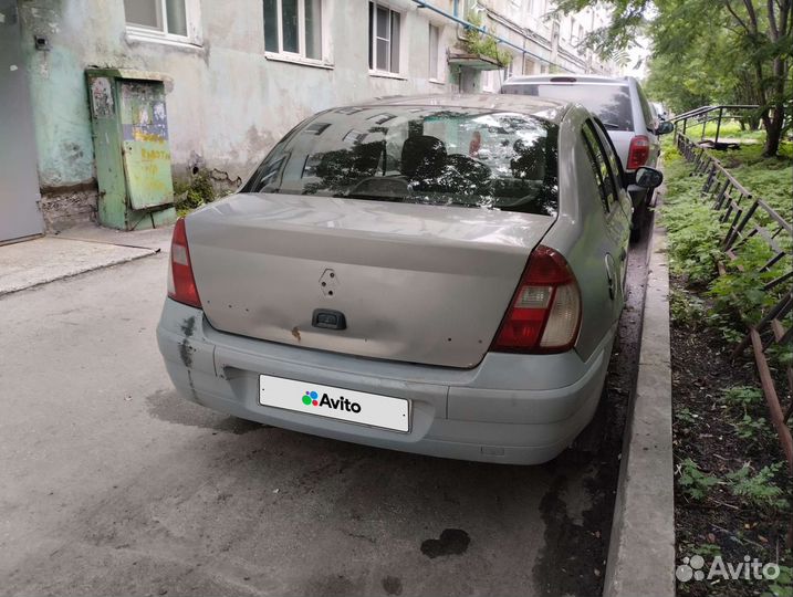 Renault Symbol 1.4 МТ, 2004, 200 000 км