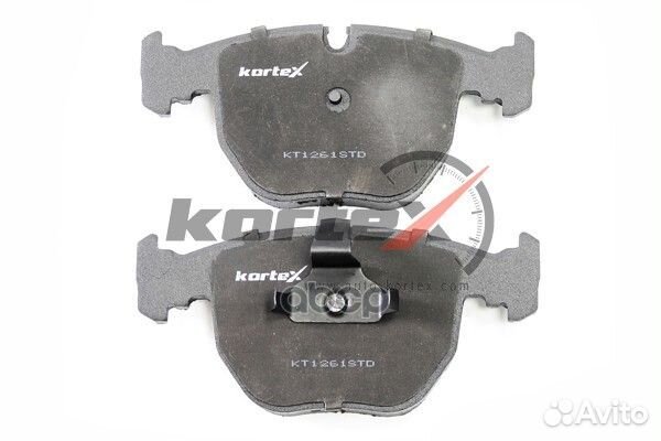 Колодки тормозные дисковые перед KT1261STD kortex