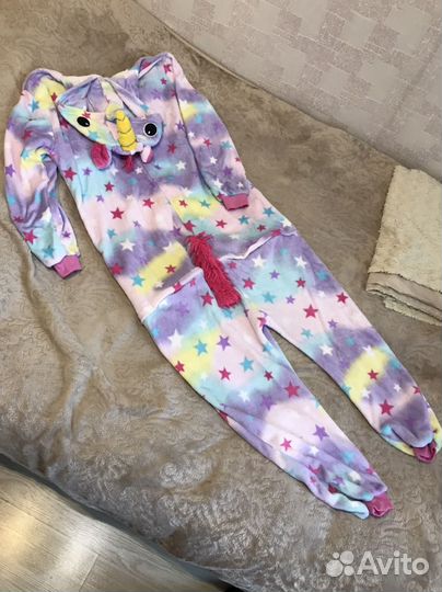 Кигуруми единорожки для мамы и дочки