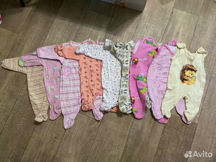 Детские вещи пакетом на девочку