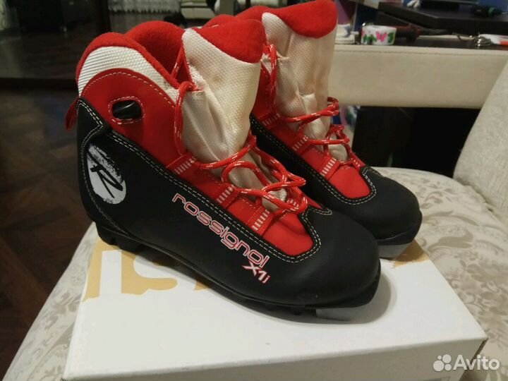 Ботинки лыжные 34
