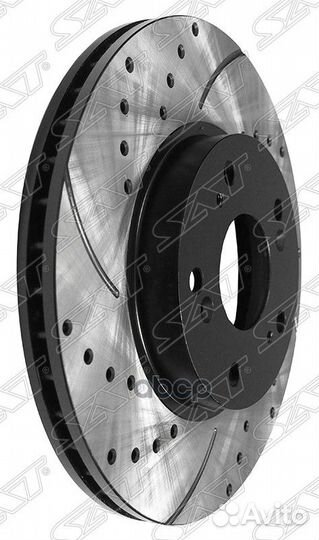 Комплект дисков тормозных передний перфорирован