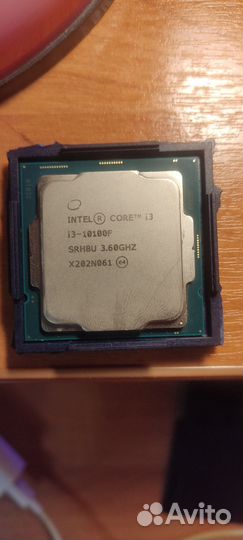 Процессор intel core i3 10100f