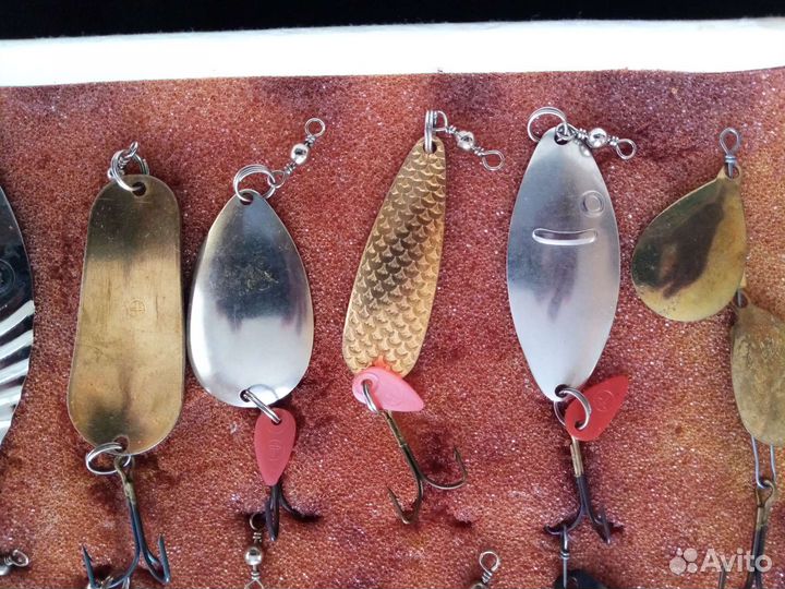 Набор блесен СССР Военохот 4 Подарочный