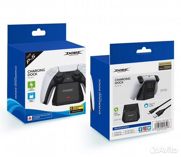 Зарядная станция dobe для контроллера Ps 5