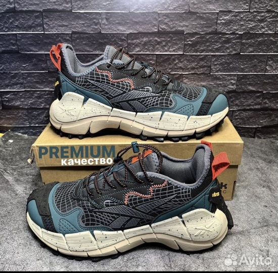 Мужские кроссовки reebok zig kinetica