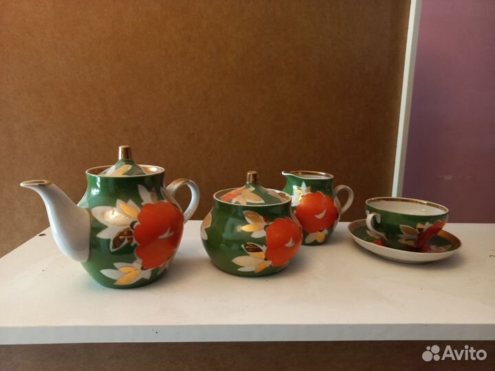 Чайный сервиз СССР Дулево 