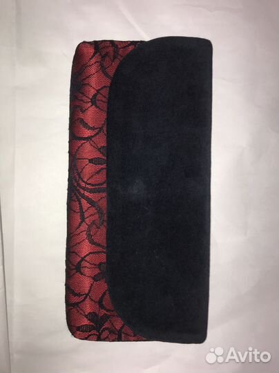 Клатч велюровый