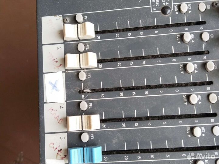 Микшерный пульт soundcraft spirit fx8