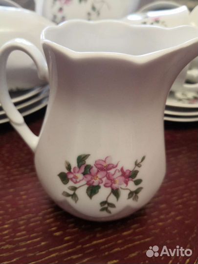 Чайно-кофейный сервиз, фарфор