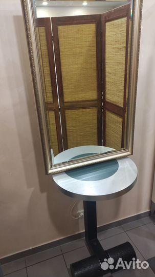 Welonda кресло + зеркало парикмахерское