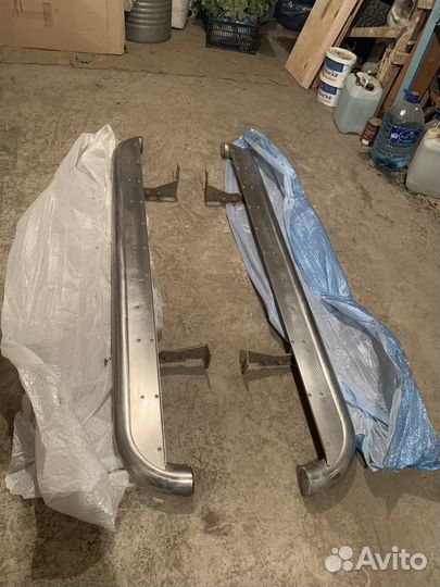 Пороги (подножка) на Toyota LC 200