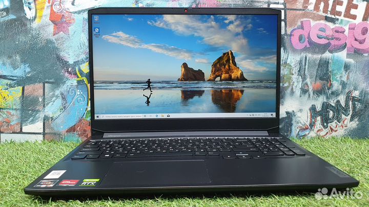 Игровой Lenovo Ryzen 5/16Gb/RTX 3050 4 Gb/FHD/IP G