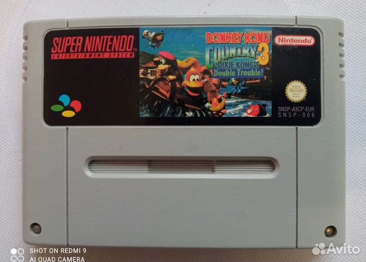 Super Nintendo с картриджами snes