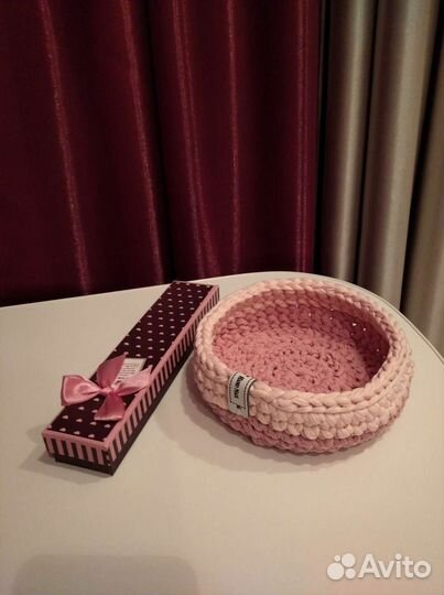 Корзинка интерьерная