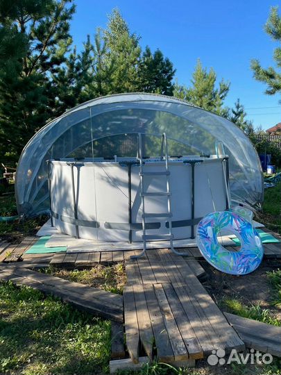 Купол сфера для бассейна