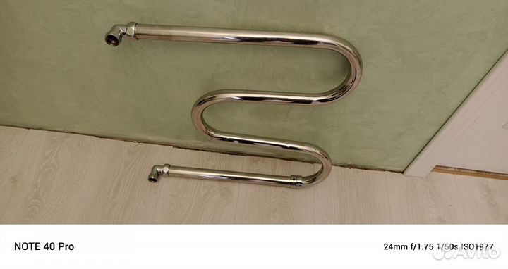 Полотенцесушитель водяной из нержавеющей стали