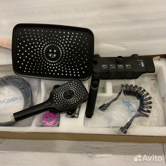 Душевая система с тропическим душем 4в1