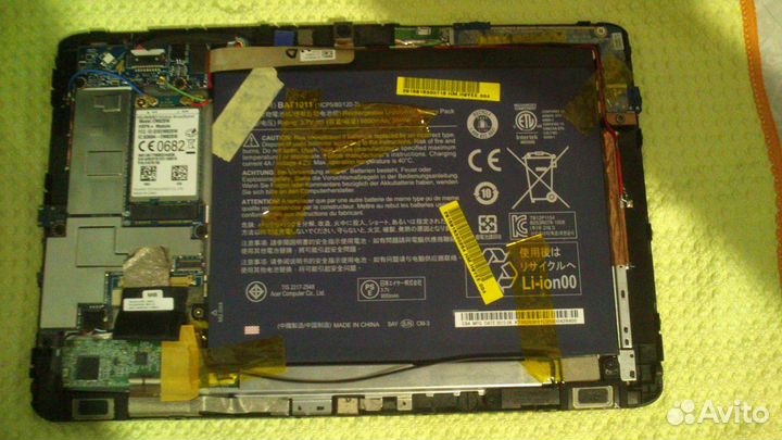 Prestigio 3637,Acer Iconia Tab A701 на запчасти