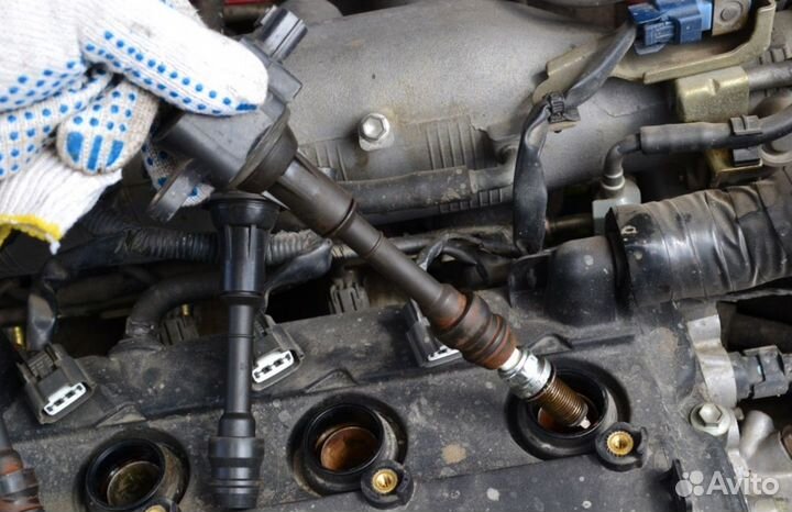 Замена свечей Mits. Outlander 2015-2018