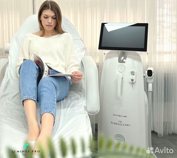 Диодный лазер для эпиляции Люминес Evo’Pro 2400 Вт