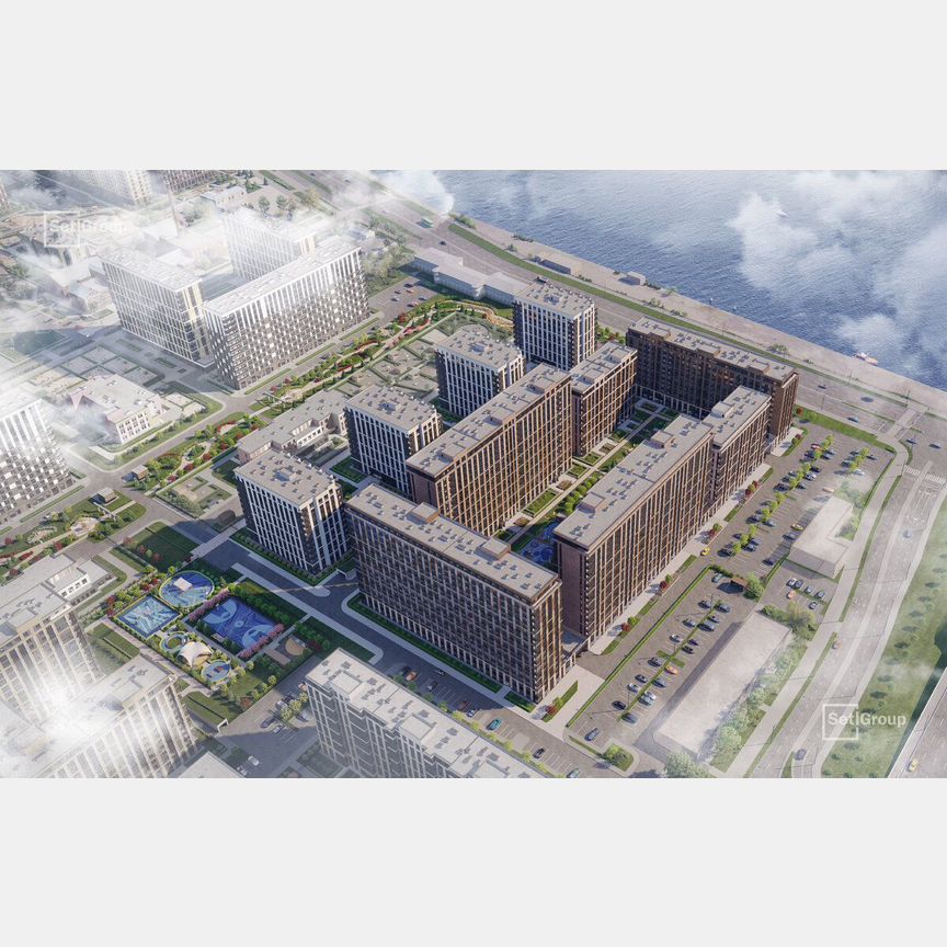 2-к. квартира, 61,6 м², 2/12 эт.